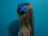 TIARA LIKA NENÊ LAÇO AZUL TURQUESA