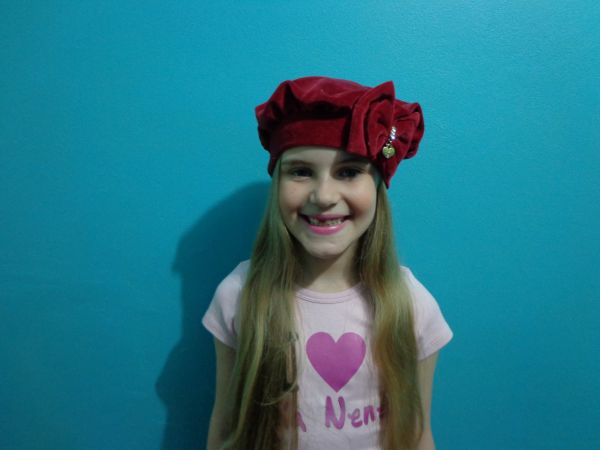 Touca Lika Nenê Vermelha