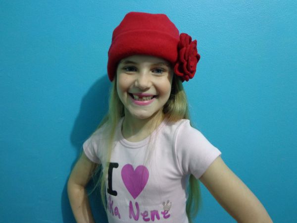 Touca Lika Nenê Vermelha